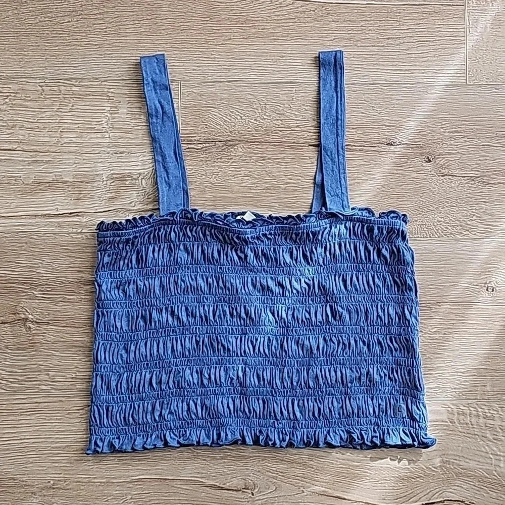 American Eagle ruched tank top! size: L